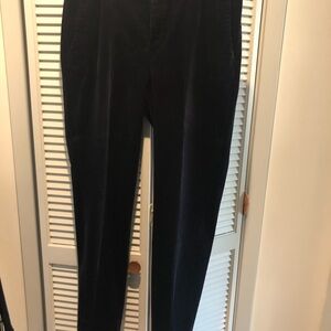Slacks, navy blue corduroy (Banana Republic, size 14)